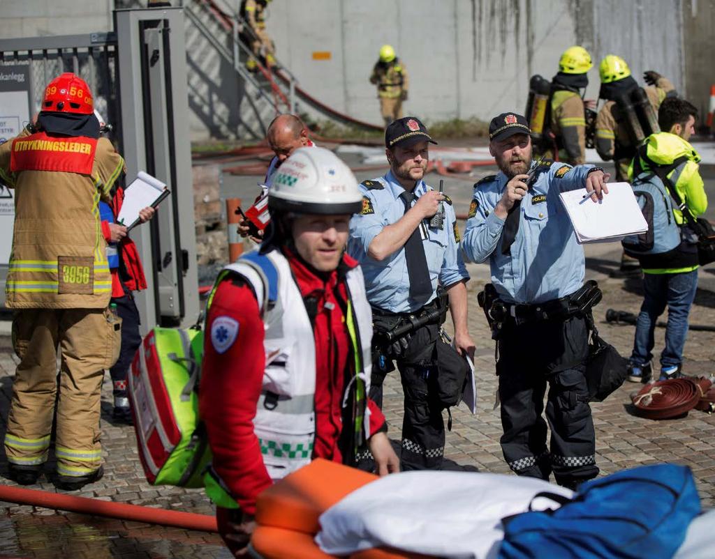 Funn fra hendelser og øvelser Foto: Fredrik Naumann/Felix Features Vi blir bedre og bedre, men: kan bli bedre på systemer og