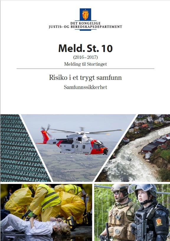 samfunnssikkerhet Regjeringens strategi i et fireårsperspektiv Sammen med