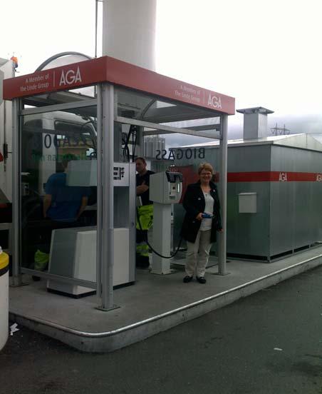 Eksempler på prosjekter alternative drivstoff Biogass fyllestasjon i Oslo 4 stasjoner Andre biogass: Lyse Neo på