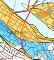 4.3 Naturgitte forhold Grunnforhold (geoteknikk og geologi) Bangeløkka ligger i grensen av området for gammelt elveløp for Drammenselva.