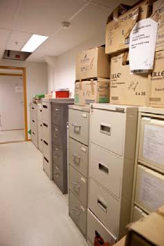 Befaringene viser at det er store mangler i arkivdanningen både i lokaliteter, rutiner og produsert arkiv.