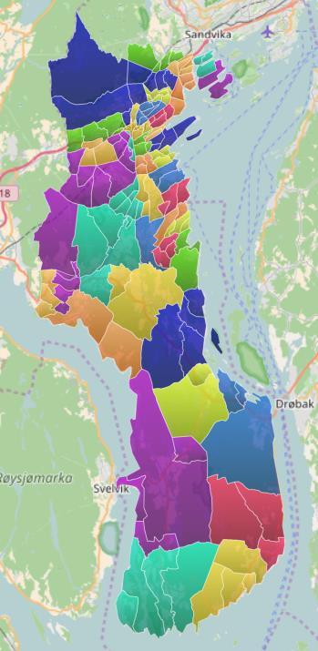 baseres på: SSBs 150 grunnkretser 42 plansoner 1000-3000 innbyggere relativt homogene områder 12 lokalområder baseres på lokalsenterstrukturen definert i intensjonsavtalen Plansoner og senterstruktur