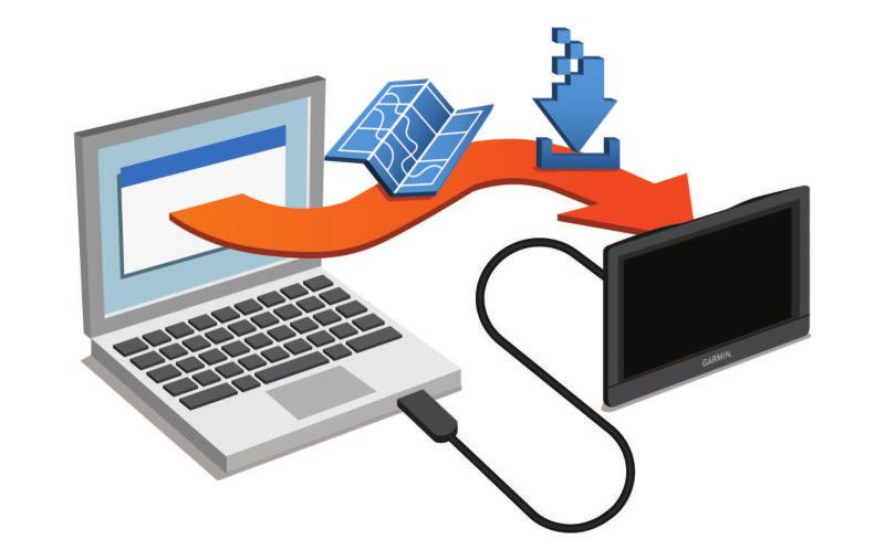 De vanlige begrensningene eller kostnadene ved databruk fra Internett-leverandøren din gjelder.