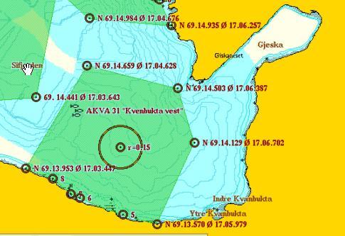 Gyteområder Torsken 1928-A1 Kvenbukta Andre innbyggerinteresser, barn og unges opp Forholdet til kommuneplan/annen utviklingss 1-3 -1 Gjeska som har lite anandrom fisk ligger 3 km unna 3 1 1 1-3 -1