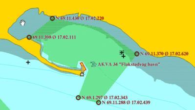 Arealstørrelse (km 2 ) Torsken A-34 Flakstadvåg hamn SH4/NFFFA A 4,5 Innspillsgruppe akva Område skal brukkes til ventemerd for slaktefisk.