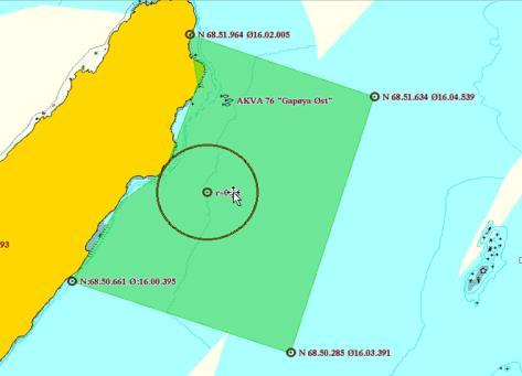 Arealstørrelse (km 2 ) Ny lokalitet ved Gapøya, innspill A76 Kvæfjord 1911-A19 Gapøya Ubererørt Ubererørt 5,6 Innspillsgruppe akva Konsekvensutredning Gyteområder/oppvekst område yngel Andre