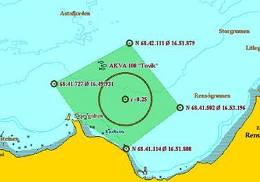 Arealstørrelse (km 2 ) Ny lokalitet, innspill A1 Skånland 1913-A4 Tovik Akvakultur 2,2 Innspillsgruppe akva Konsekvensutredning Gyteområder/oppvekst område yngel Andre innbyggerinteresser, barn og