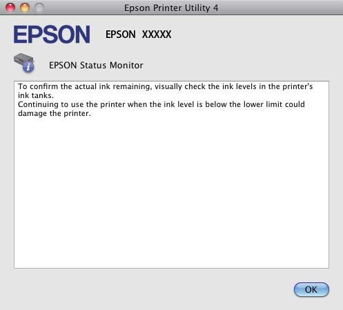 Feilsøke utskriftsproblemer / Kopiering Grunnleggende feilsøking B Klikk på EPSON Status Monitor-ikonet. EPSON Status Monitor vises. Papirstopp!