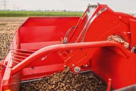 maskinen. Ved lavere- 3 avlinger og smale ranker brukes inntaket med 90 cm bred børste ().