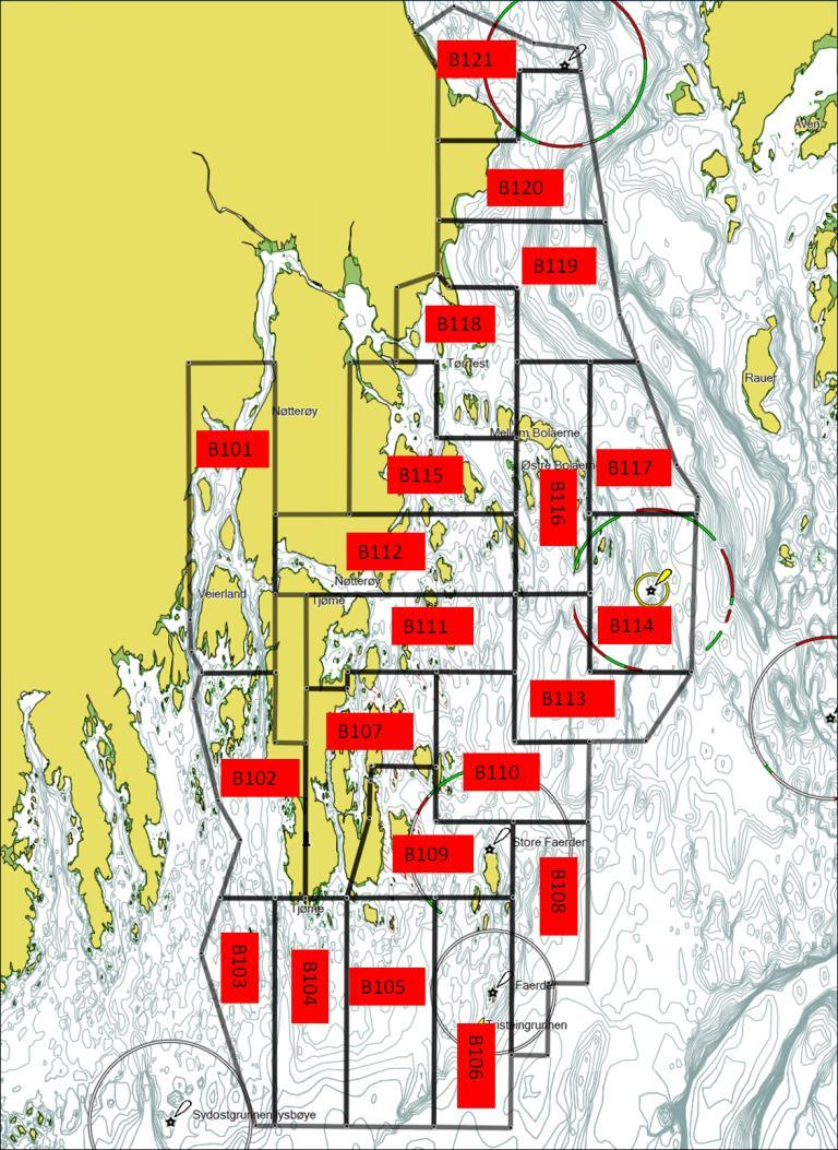 Båtundersøkelse i felt med fokus på stangfiske (Mai og Juni) Totalt 7 perioder (fem dager hver) Fire perioder i Hordaland og tre i