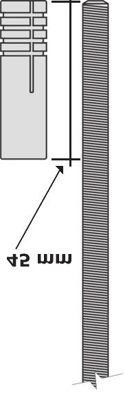 Når du bruker brakettene, har du de følgende alternativene: A - Den kan brukes i rammen hvor det er minst 15 cm over porten og brukeren ikke har noe imot at brakettene er synlig.
