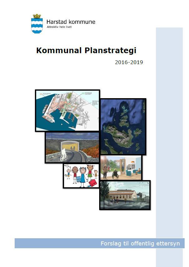 Harstad kommune - planstrategi Utfordringene fra oversikten over helsetilstanden er tatt rett inn i planstrategien.