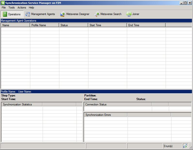 FIM Egne systemer FIM-synchronizationservice Joiner Metaverse Designer