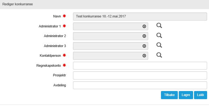 flere som skal inn å registrere, så er det mulig å sette opp inntil 3 administratorer.