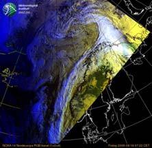 INF-Oppsum- Pseudo-farger Pseudo-fargebilder er egentlig gråtonebilder der man har tilordnet hver gråtone en RGB-farge ved hjelp av en oppslagstabell (LUT).