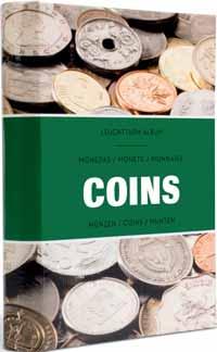 36 Lommealbum COINS lommealbum Oppbevarer 48 mynter fra hele verden.
