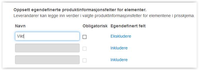 For å importere fra Excel: Klikk på prisskjema fra sjekklisten og Importer data Velg fil fra PC og klikk importer, valg av kolonner fra Excel. Hvis du har brukt malen endres ikke noe i denne siden.