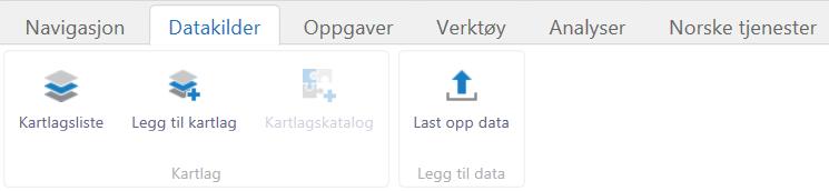 Informasjon: Identifiser-verktøyet lar deg peke på et objekt i kartet og få opp informasjon om dette objektet i informasjonspanelet.