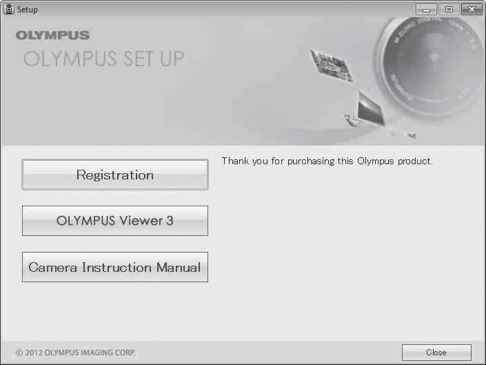 Installere programvare Windows 1 Sett den medfølgende CD-en inn i en CD-ROM-stasjon. Windows XP En «Setup»-dialog vises. Windows Vista / Windows 7 / Windows 8 / Windows 8.1 En Autokjør-dialog vises.