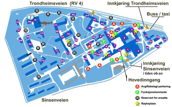 13 KARTSKISSER Aker universitetssykehus Trondheimsveien 235, tlf. 22 89 40 00 Informasjon om sykehusets studentfasiliteter, tilbud fra avd. m.m. finner du via emnesiden/mine Studier, eller gå direkte til: http://www.