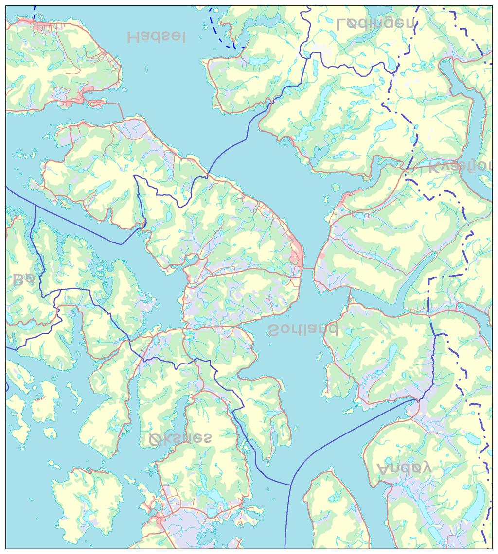 3. OTAE AV SORTAND KOUNE 3.1 Oversikt Sortland kommune ligg i Vesterålen nord i Nordland fylke. Kommunen sitt areal er 713 km².