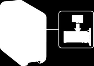 1. Projeksjonsvindu (laseråpning) 2. Venstre høyttaler 3. Infrarødt lys for berøringsregistrering 4. Minnekortbrett 5. Høyre høyttaler 6. Port for lader/usb Type-C -kabel 7. LED-lampe 8.