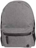 27 x 16 x 46 cm / 25L. MISTRAL RUCKSACK SR04 SPT-2 Moderne ryggsekk i klassisk design.