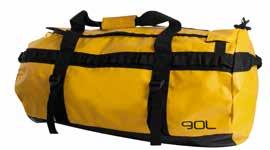 Anbefalt bearbeidingsstørrelse: ca. 10 x 10 cm (endelomme). Robust Duffelbag i slitesterk kvalitet. Kan gjøres om til backpack for optimal bærekomfort.