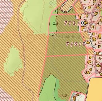 Landbruksfaglig vurdering: Faktiske opplysninger Arealfordeling: Skog, høy bonitet Ca. 32 dekar Skog, middels bonitet Ca. 3 dekar Sum areal Ca.