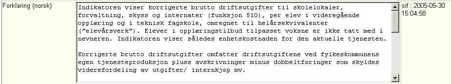 Notater 49/2011 Dokumentasjonsnotat for fylkeskostra videregående opplæring Ved endringer i mellomregningen