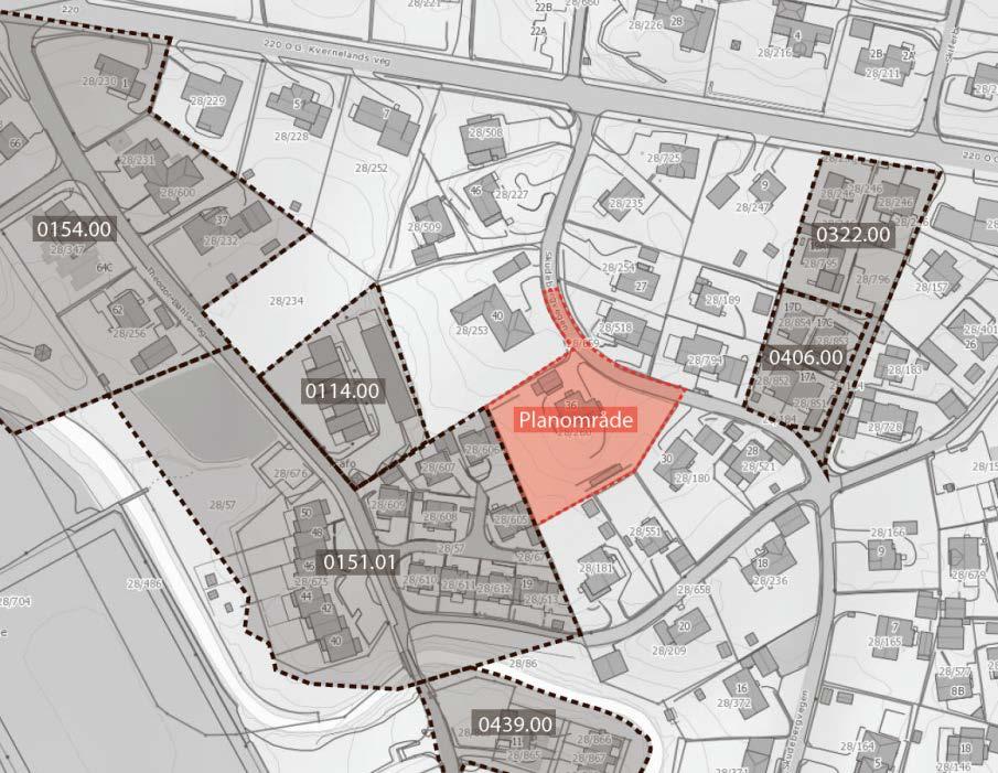 Figur 3 - Tilgrensende planer 4 Beskrivelse av planområdet, eksisterende forhold 4.