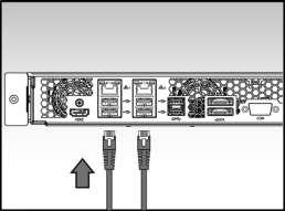 3..2.. Koblle tiill og sllå på NAS-en Koble NAS-en til strømforsyningen. Koble NAS-en til en ruter, svitsj eller hub med en Ethernet-kabel.