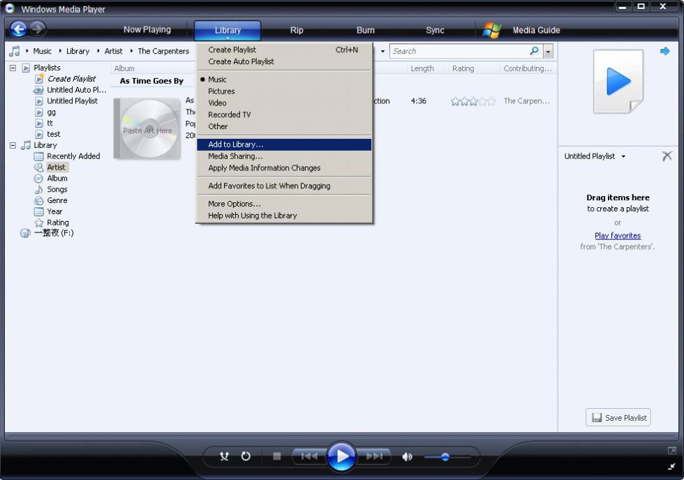 4 Organisere og overføre musikk og bilder med Windows Media Player 4.1 Installere Windows Media Player 11 (WMP11) 1 Sett den medfølgende CDen inn i CD-ROM-stasjonen på datamaskinen.