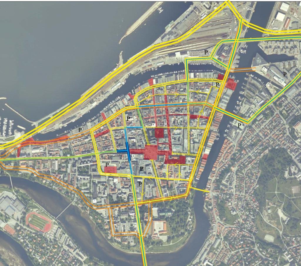 PÅGÅENDE BYMILJØPROSJEKTER GATEBRUKSPLAN FOR MIDTBYEN OLAV TRYGGVASONS GATE