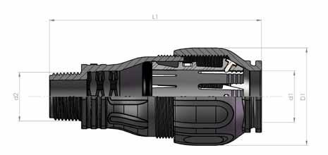 ISIFLO flexi Isiflo Flexi Isiflo Flexi type 136 flexi adapter D Type NRF RWG L1 d2 type 104 flexi sprint D Type NRF RWG 15-22x20mm 136 2564201 6221000 128 51 15-22 Isiflo 20 15-22x20mm 104 2564325