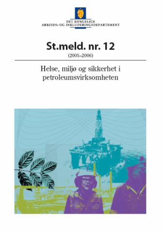 HMS - Trepartssamarbeid Virksomheten kjennetegnes også av et bredt anlagt partssamarbeid. Noen av de positive endringer i HMS-tilstanden i virksomheten som er oppnådd siden fremleggelsen av St.meld.