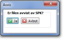 Raden med forslaget er også oppdatert med endringene fra omkjøringen slik at denne nå inneholder en ny totalrapport. Du kan kjøre så mange omkjøringer du vil.