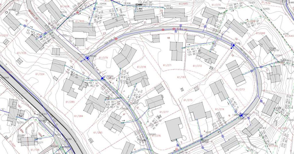 Side 4 av 18 3 ORIENTERING OM PROSJEKTET Asplan Viak AS er engasjert i forbindelse med prosjektering for rehabilitering av VA-ledningsnett i Gullhella - Blakstadområdet, med planlagt byggestart