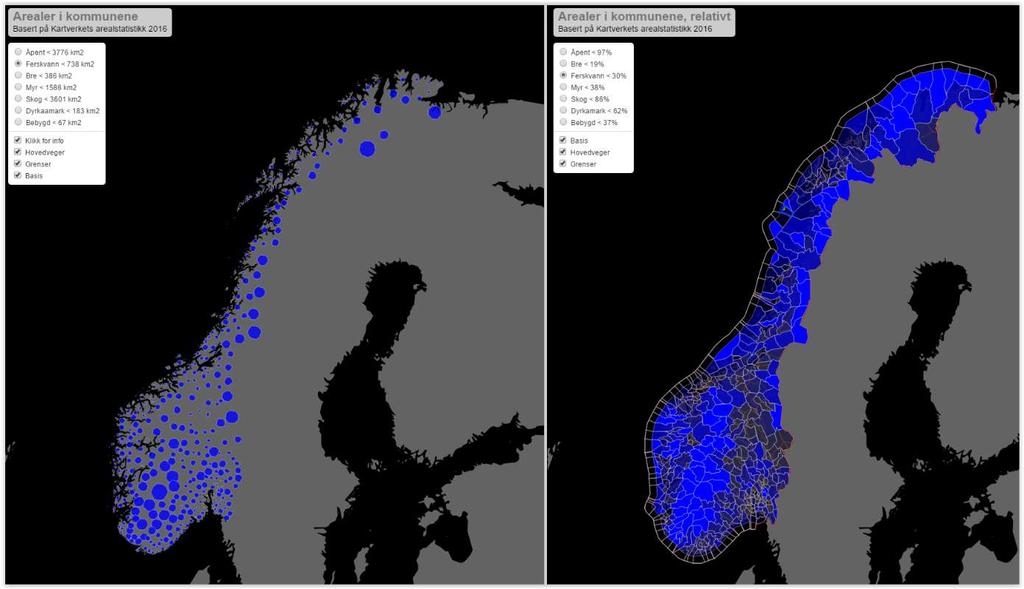 Oppsummering Å gå gjennom kartutstillingen i detalj er et omfattende men interessant arbeid.