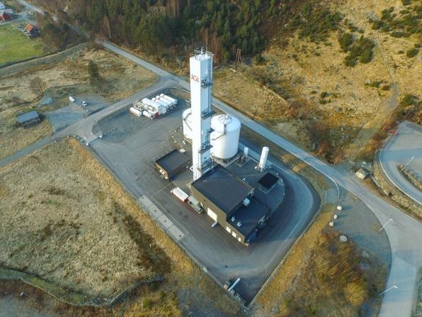 1. Luftgassfabrikken på Susort AGA AS Luftgassfabrikk ligger plassert på Susort. Området grenser mot Statoil Kårstø i øst, friluftsområde (kommune) i vest, sjø i sør.