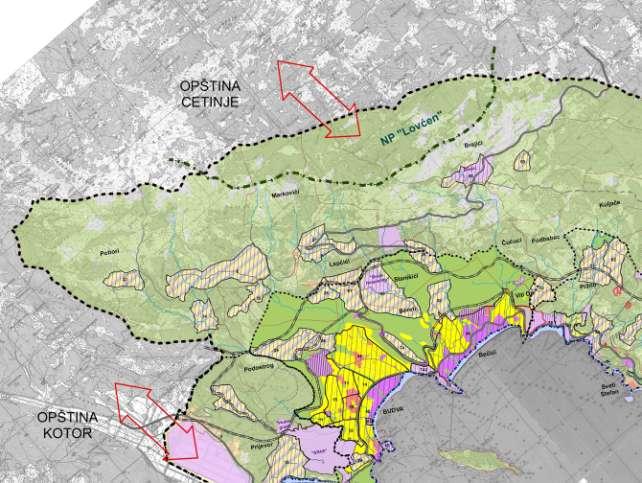 U kategoriju napuštenih (neodrţavanih) puteva treba uvrstiti i stari strateški (austrougarski) put koji preko Planine od Brajića do Ilinog Brda, iznad Buljarice, u duţini od 12,5 km povezuje