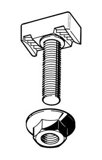 M8-M12 Teknisk spesifikasjon: Type Tiltrekkingsmoment [Nm] Arbeidslast innsp.