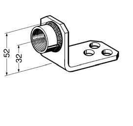 Type 45-13mm hull Det er viktig å fastslå den opptredende lasten, og kontrollere bruddlasten på avlastningstag, som så sammenholdes med verdiene i diagrammet nedenfor.