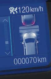konsekvensene av et sammenstøt. (Ekstrautstyr) Ø Benytter sensorer. *Operates at speeds over 65 km/h on multi-lane roads with clearly visible lane markings.