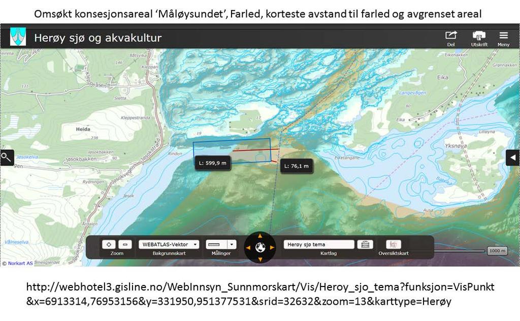 TANGO Seaweed, Søknad Akvakultur Lokalitet Måløysundet 1267074, Nov. 2016 3 