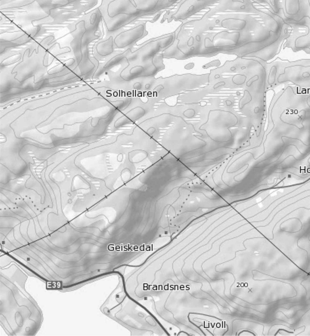 Skofteland Grundelandsvannet n le a ed isk G Holum 4a/ 5a Vallemonen Tarvann Knipsheia 1a 4b-1/ 5b-1 Livold et 4b-2/ 5b-2