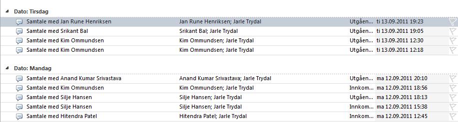 Dette brukes også i økende grad også til ren saksbehandling og det kan i mange tilfeller være aktuelt å ta vare på slike elektroniske diskusjoner i arkivet.