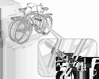 Før sykkelen settes på, må du alltid folde ut hjulfordypningene for neste sykkel, om nødvendig. 2. Drei alltid pedalene til en egnet stilling før du setter på sykkelen. 4.