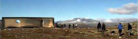 Ferdselstellinger viser at det har vært et stabilt høyt besøk de siste 3 sesongene med ca. 20 000 besøkende pr. sesong. Naturveilederens arbeidsoppgaver har vært naturveiledning i bygget og driftsoppgaver knyttet til anlegget.