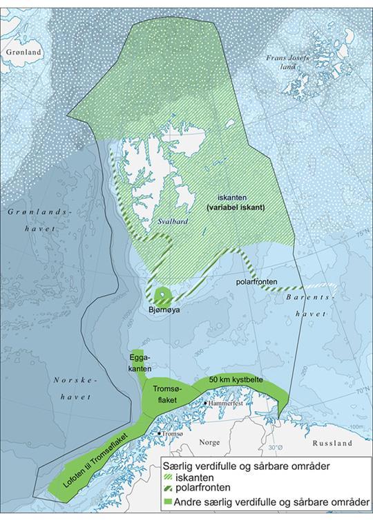 Iskanten som begrensning Forvaltningsplan for Barentshavet og havområdene utenfor Lofoten Meld. nr.